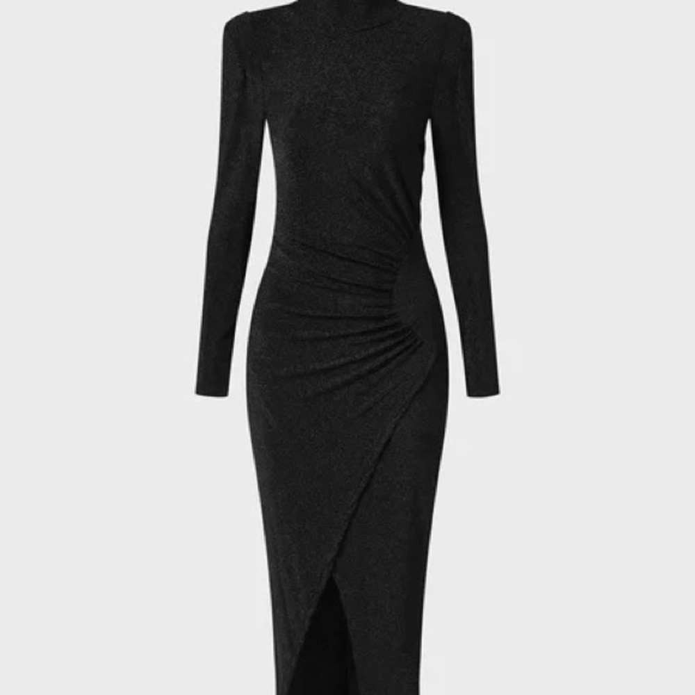 Brand New Black Turtleneck, long sleeve Party dress